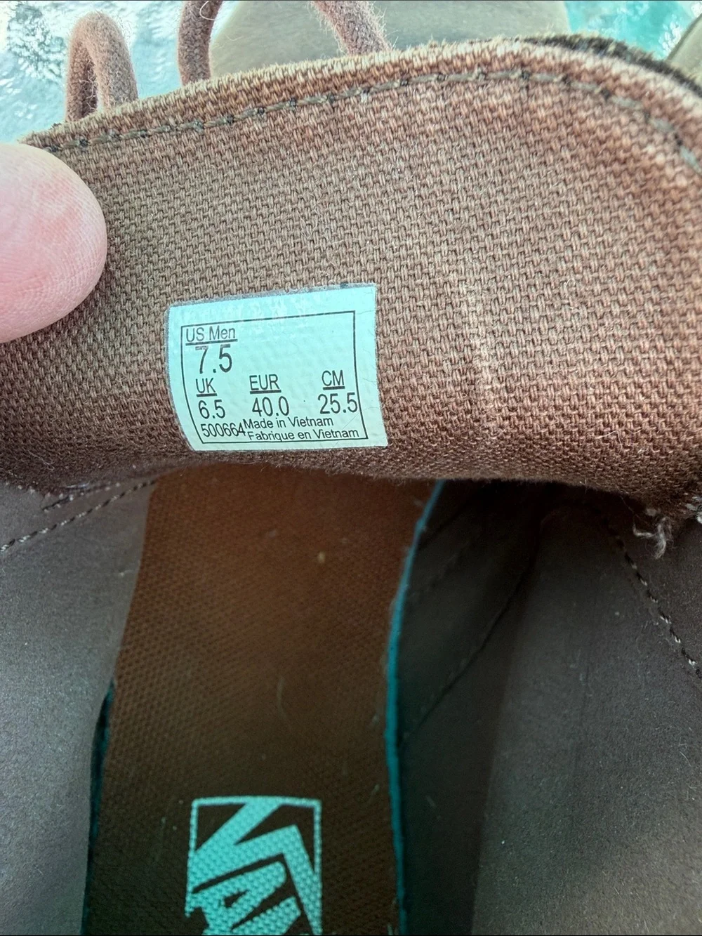 Vans Men’s Dark Brown Suede Chukka Boots